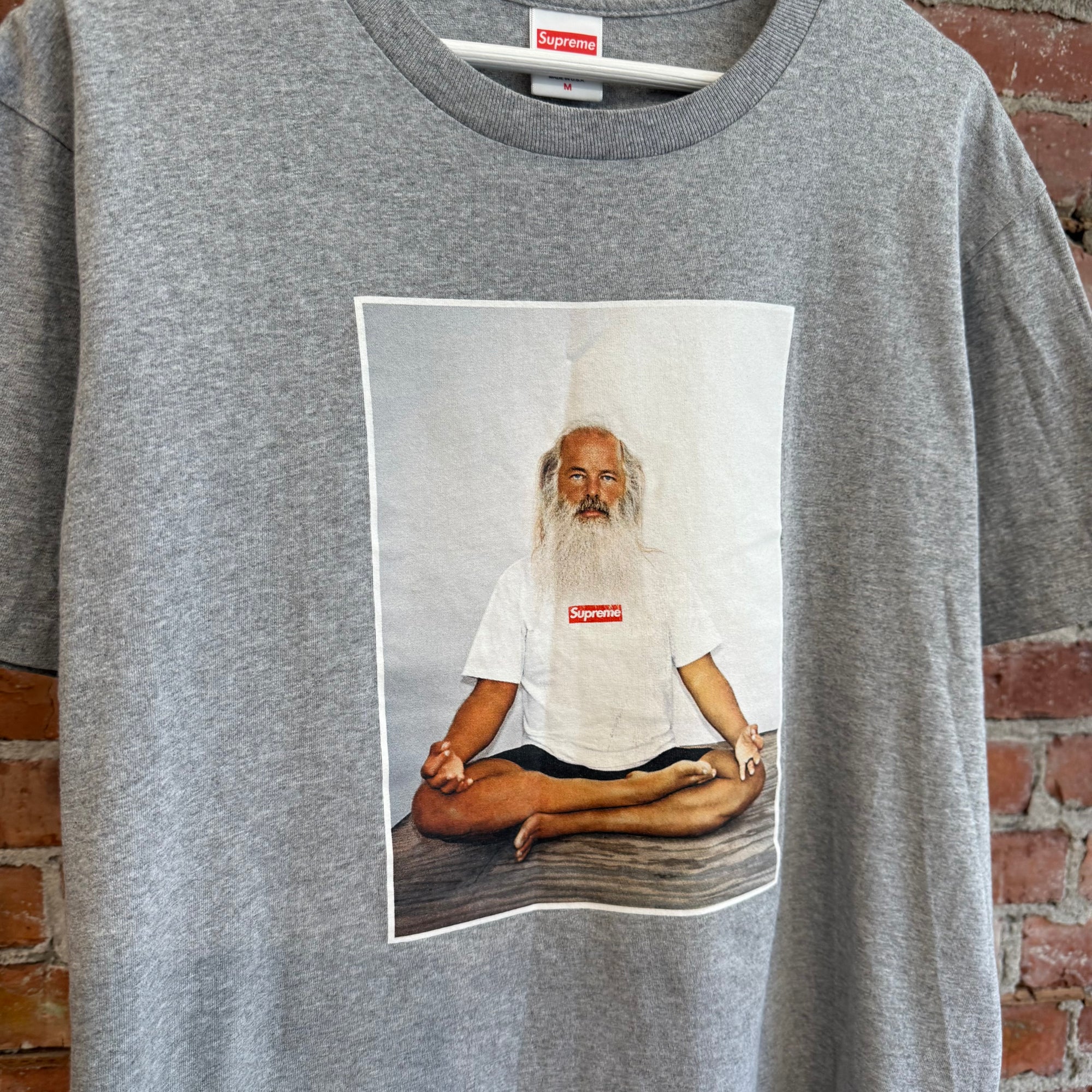 SUPREME RICK RUBIN PHOTO TEE ‘GREY’