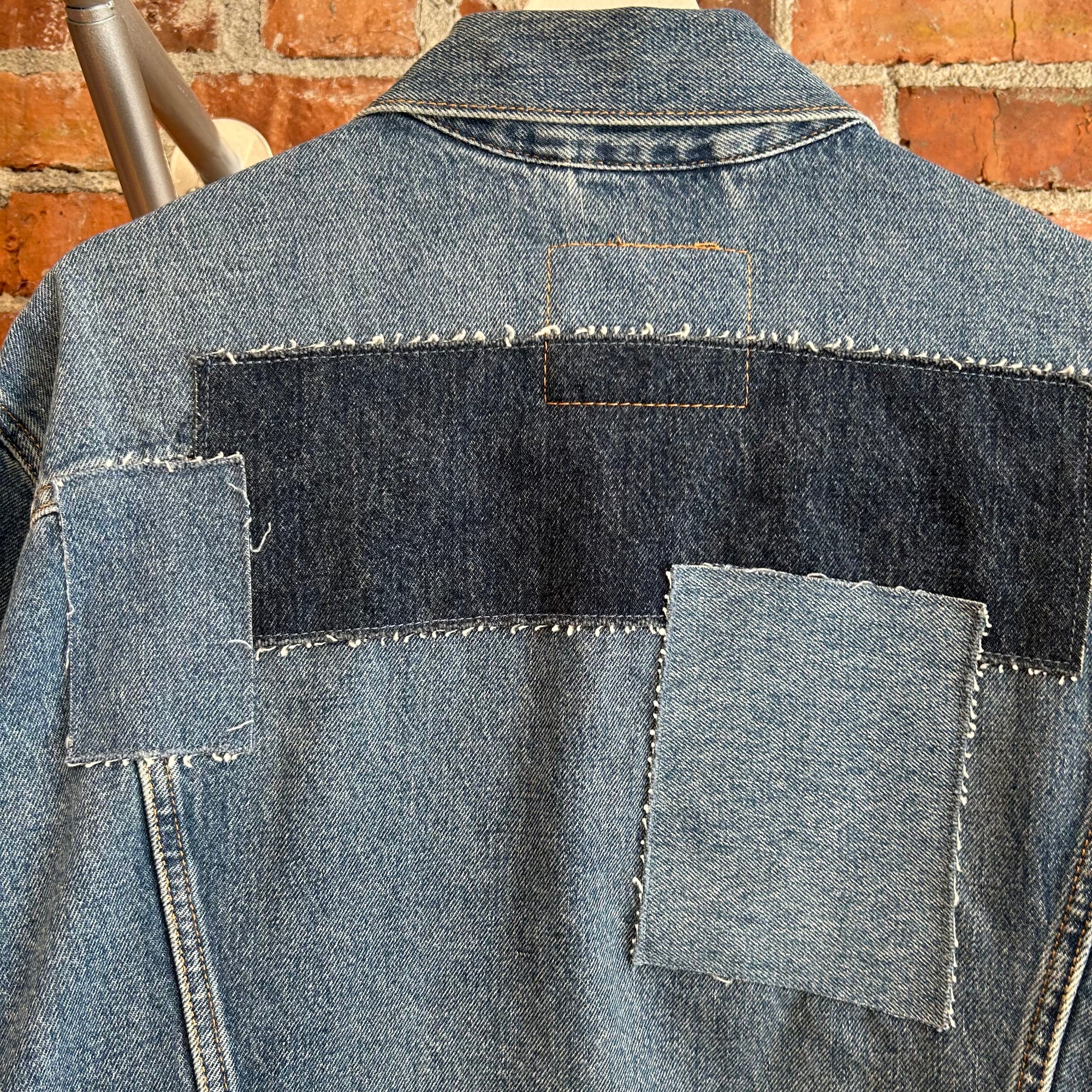 LEVIS TYPE-3 BIG E PATCHWORK DENIM JACKET ‘BLUE’