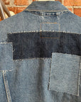 LEVIS TYPE-3 BIG E PATCHWORK DENIM JACKET ‘BLUE’