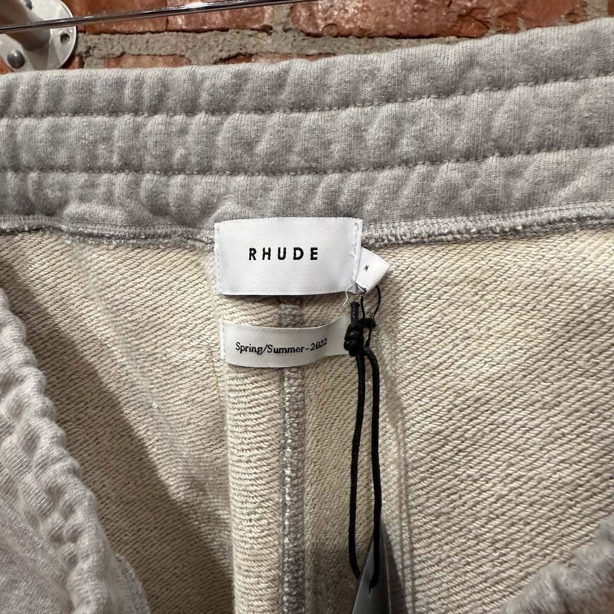RHUDE CLASSIQUE SWEATSHORTS ‘GREY’