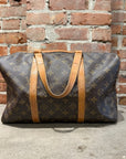 LOUIS VUITTON MONOGRAM 35 CARRYALL BAG ‘BROWN’