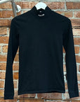 VETEMENTS AW20 "COLLAR" TURTLENECK ‘BLACK’