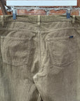 LORO PIANA JARNO STRAIGHT LEG CORDUROY PANTS ‘DUST'