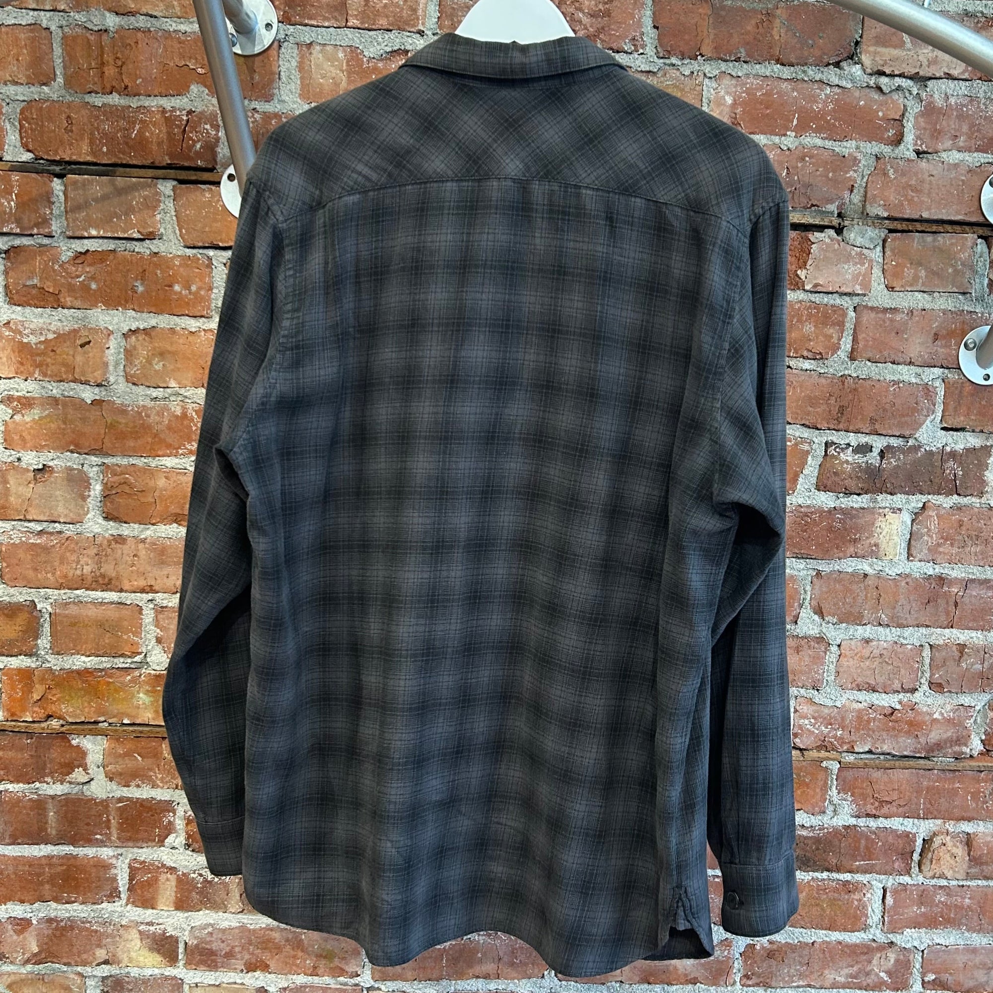 SUPREME FW22 SHADOW PLAID FLANNEL ‘BLACK’