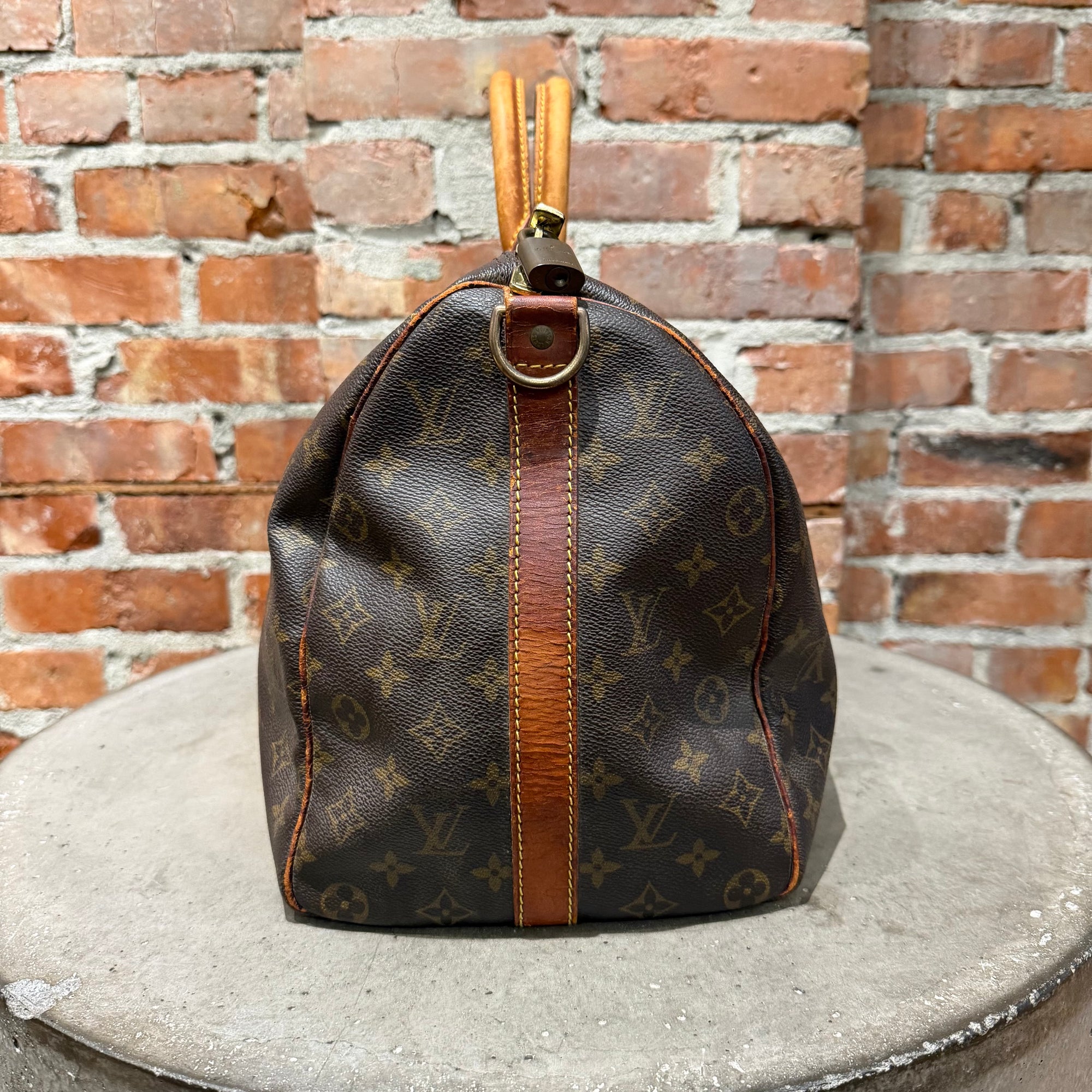 LOUIS VUITTON MONOGRAM KEEPALL 45 'BROWN'
