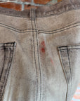 OUR LEGACY TROMPE PRINT THIRD CUT DIGITAL DENIM ‘CREAM/INK’