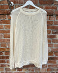 O-PROJECT JAN JAN VAN ESSCHE MESH LONG SLEEVE ‘CREAM’