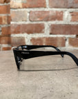 PRADA VPR 22Z CLEAR FRAMES ‘BLACK’