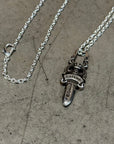 CHROME HEARTS DAGGER NECKLACE ‘SILVER’