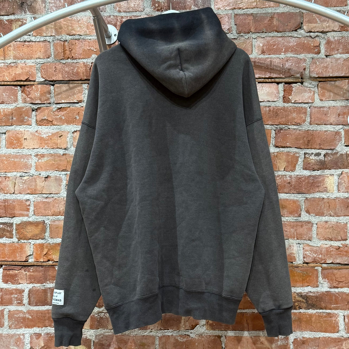 GALLERY DEPT. QUARTER ZIP HOODIE ‘BLACK’