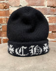 CHROME HEARTS BIG DADDY CASHMERE BEANIE ‘BLACK’