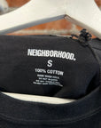 NEIGHBORHOOD TECHNICAL APPAREL OLD ENGLISH TEE ‘BLACK’