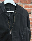 ENTIRE STUDIOS MOTO DENIM JACKET ‘BLACK’