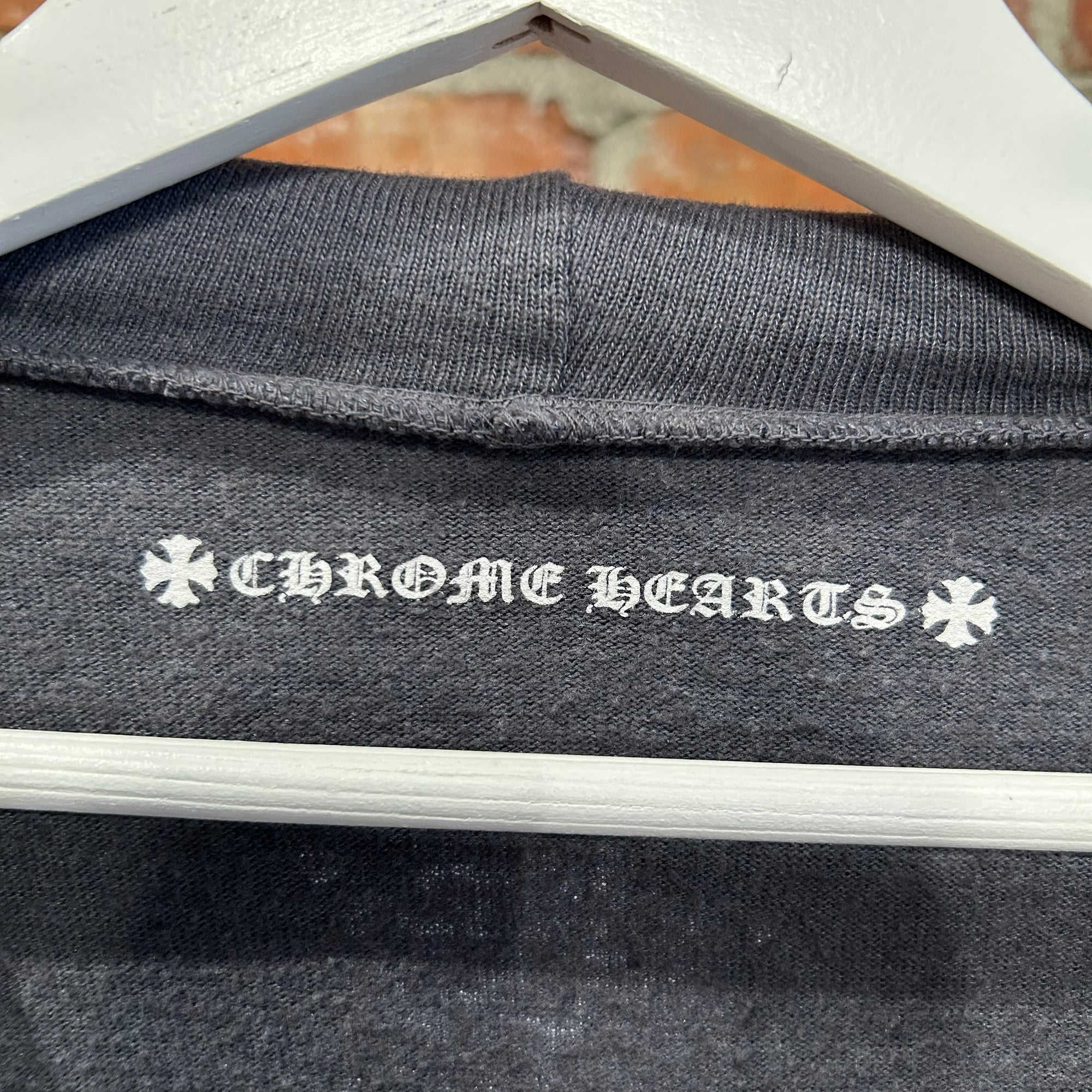 CHROME HEARTS MATTY BOY MINIONS ZIP HOODIE ‘SLATE’