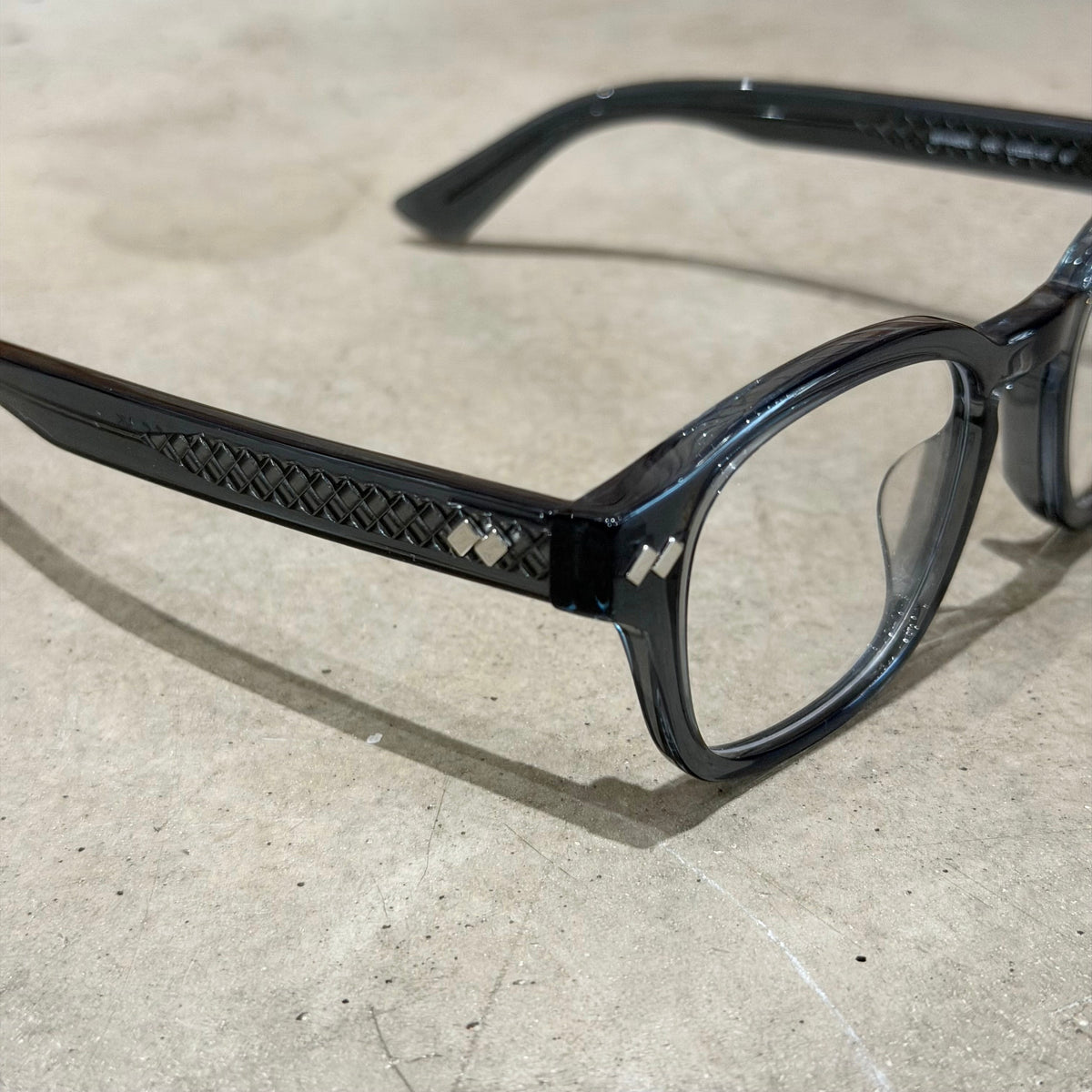 BOTTEGA VENETA BV1445OA INTRECCIATO GLASSES ‘GREY’