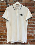 HYSTERIC GLAMOUR ROVER POLO 'WHITE/GREEN'
