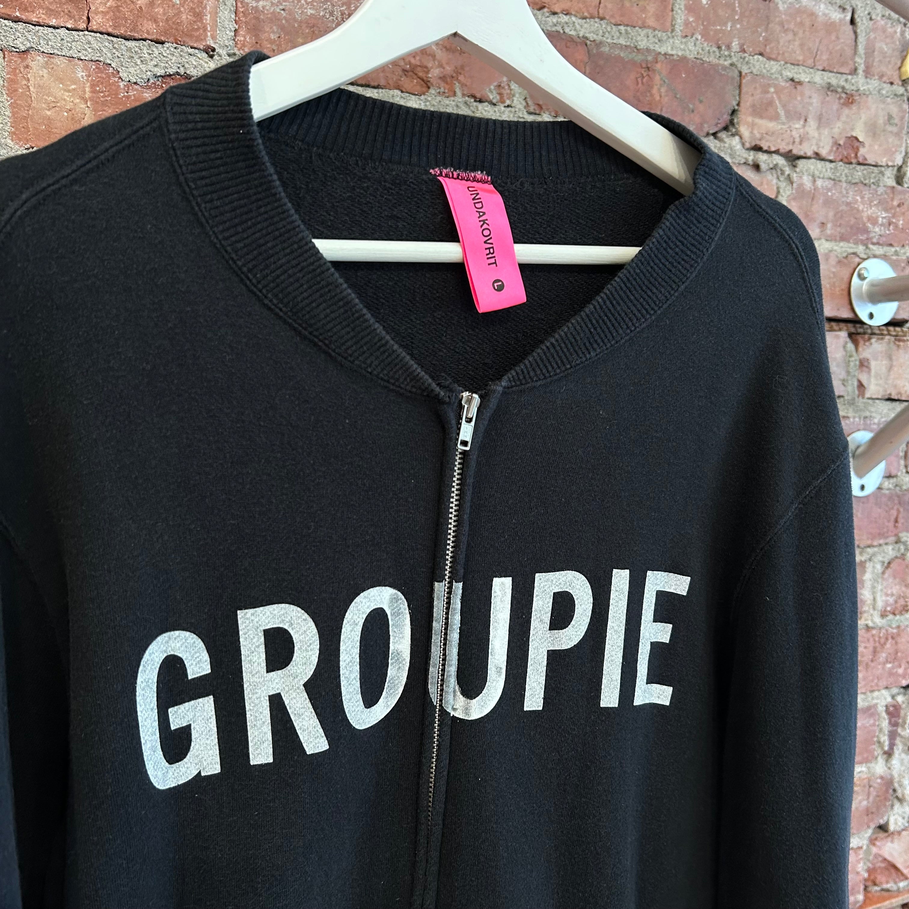 トップス UNDERCOVER UNDAKOVRIT GROUPIE ZIP BL UNDERCOVER UNDAKOVRIT GROUPIE BOMBER 'BLACK' – Sadō Room