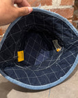 GALLERY DEPT. PATCHWORK DENIM BUCKET HAT ‘BLUE’
