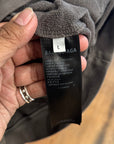 BALENCIAGA SS22 MINI LOGO HOODIE ‘ASH’