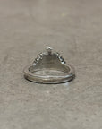 CHROME HEARTS CEMETERY CROWN RING ‘SILVER’