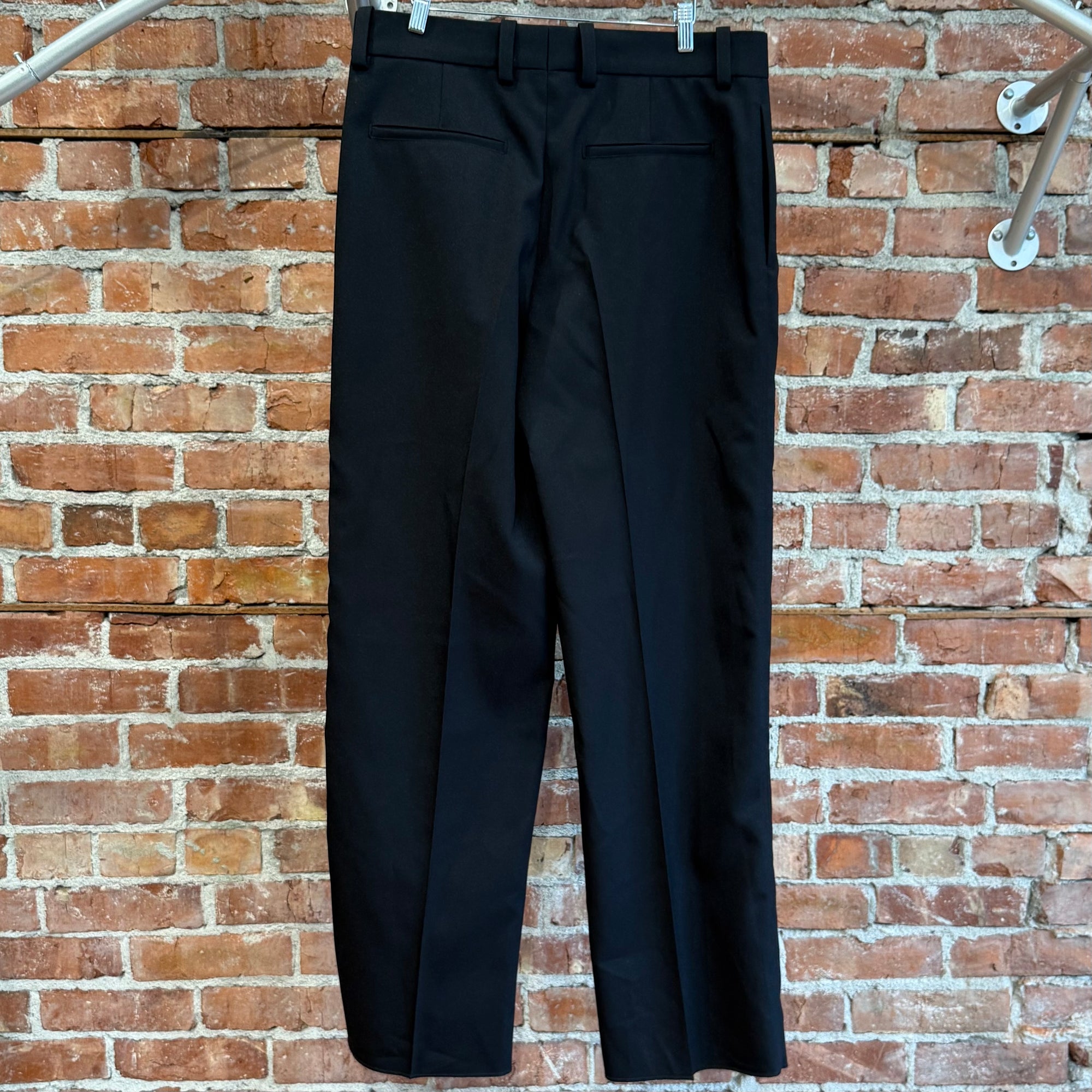 JIL SANDERS ARTICULATED PLEAT TROUSERS ‘BLACK’
