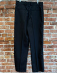 JIL SANDERS ARTICULATED PLEAT TROUSERS ‘BLACK’