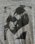 HYSTERIC GLAMOUR X KURT COBAIN JERSEY TEE 'GREY/BLACK'