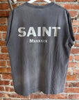 SAINT MICHAEL EVANGELION TEE ‘VINTAGE BLACK'