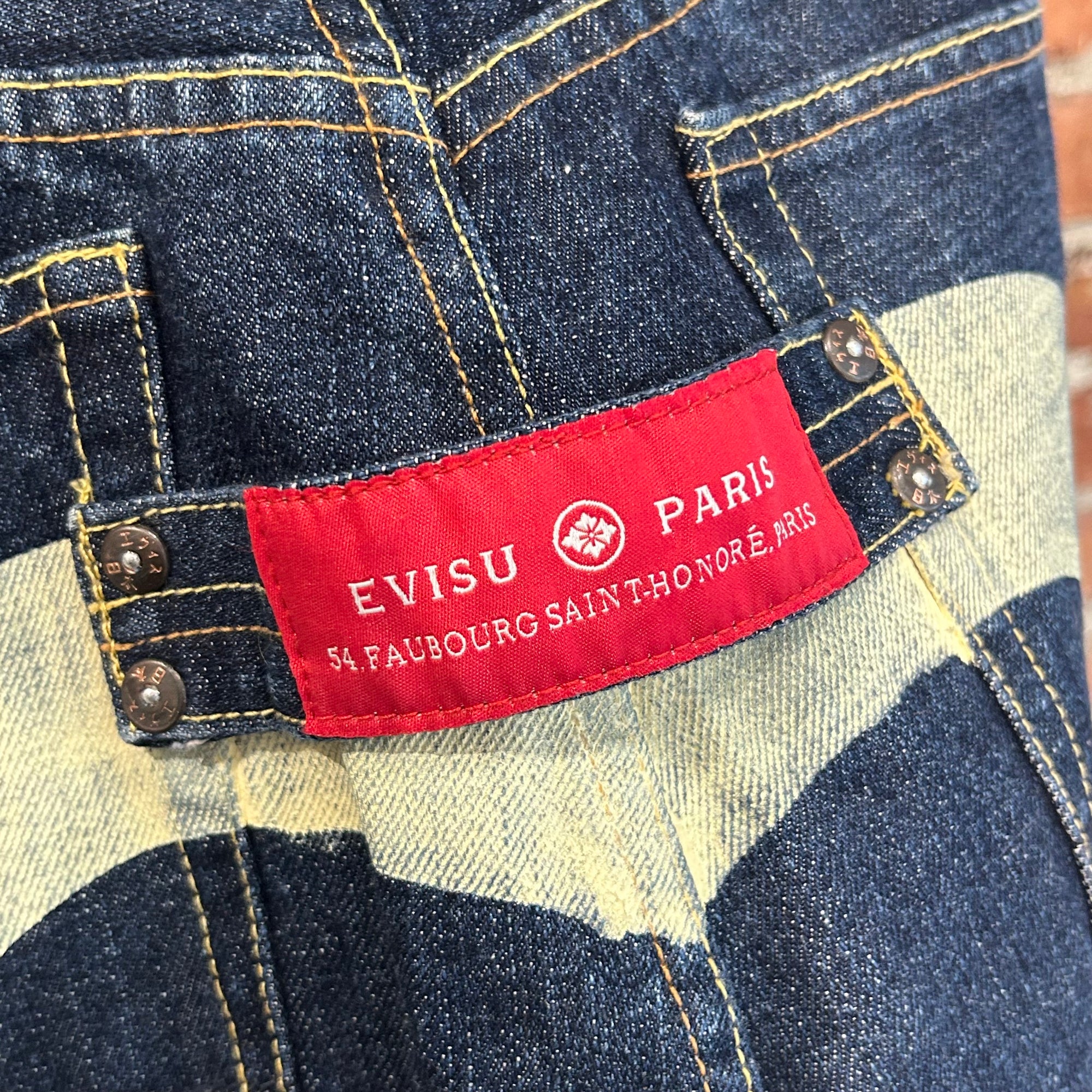 EVISU DAICOCK MULTICARGO DENIM 'INDIGO'