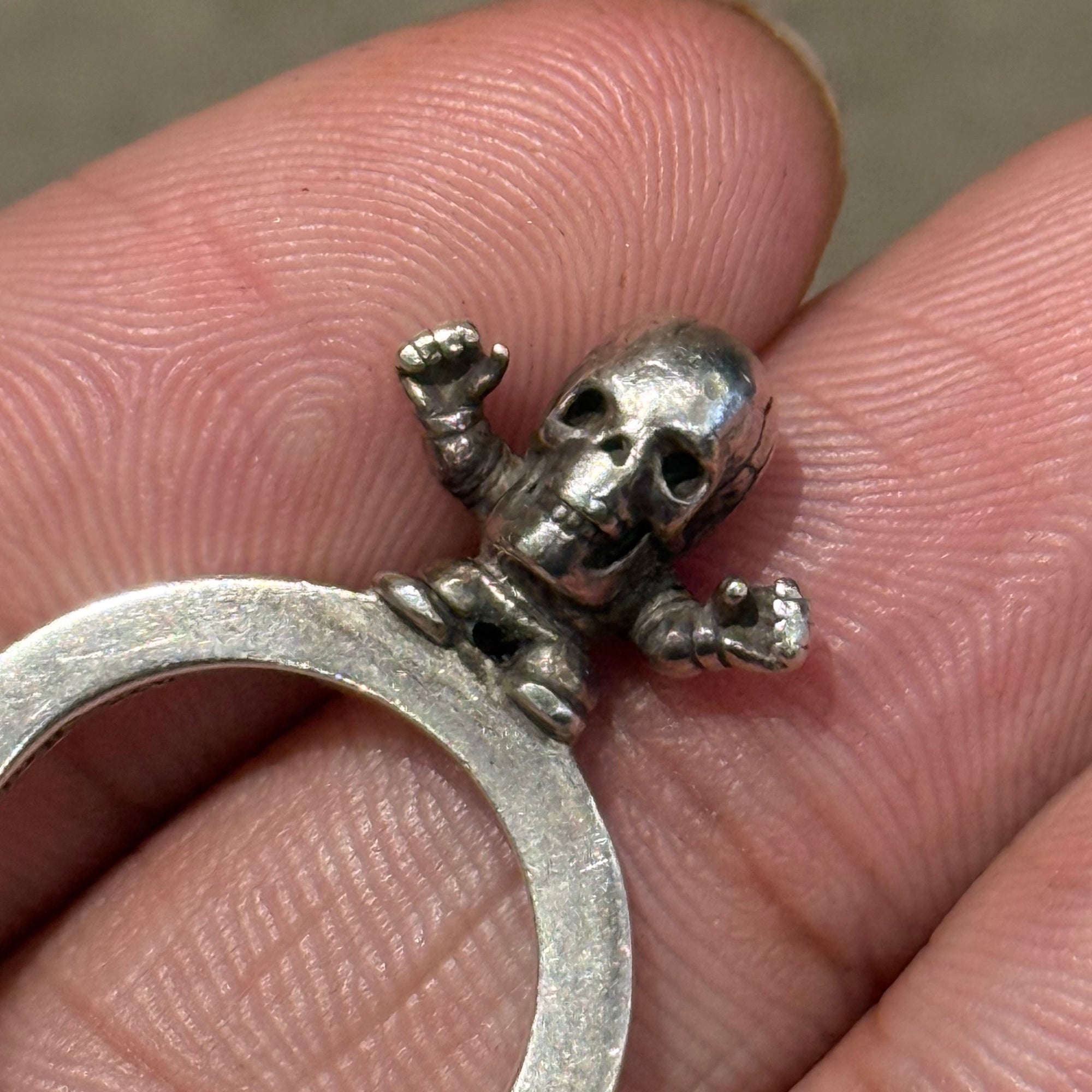 CHROME HEARTS FOTI HARRIS TEETER SPACER RING ‘SILVER’