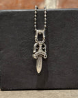 CHROME HEARTS NO. 10 DAGGER NECKLACE ‘SILVER’