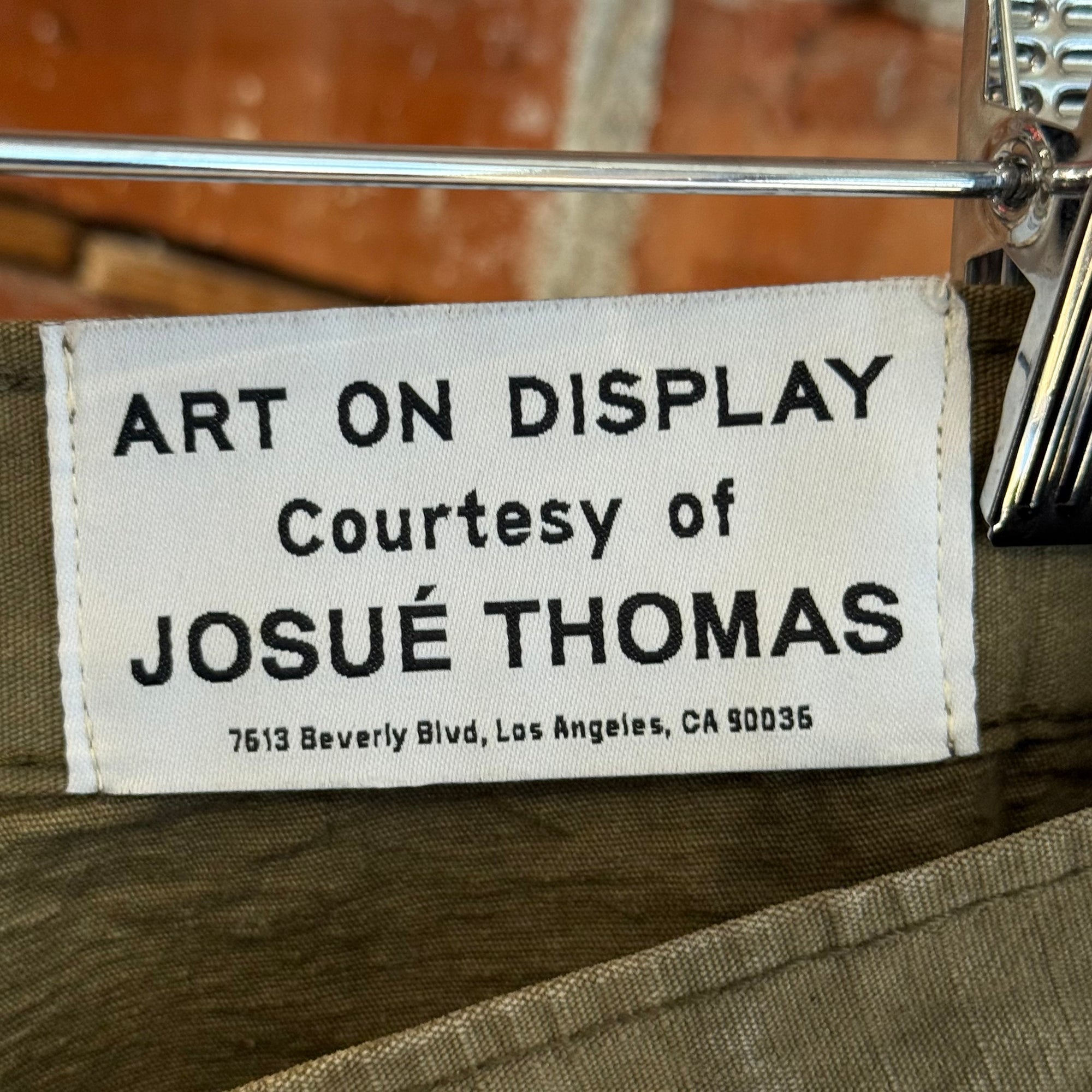 GALLERY DEPT RECYCLED RECONSTRUCTION FLARE PANTS ‘GREEN’