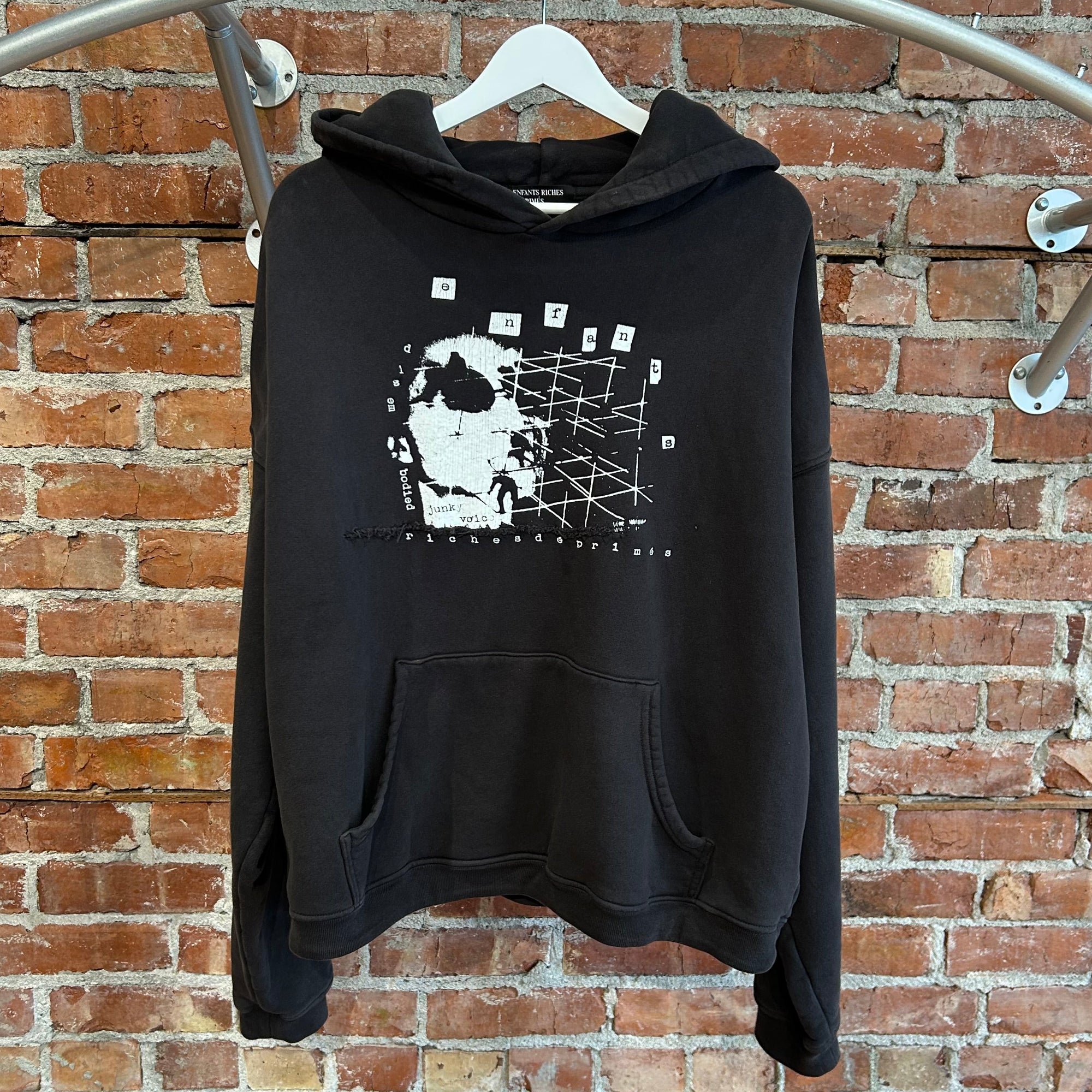 ENFANTS RICHES DEPRIMES FW24 MARY LIES HOODIE ‘BLACK’