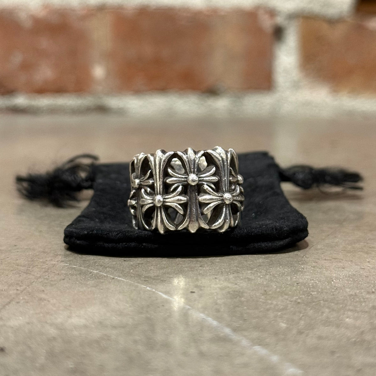 CHROME HEARTS CEMETERY RING ‘SILVER’