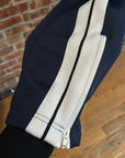 PALM ANGELS SIDE ZIP TRACK PANTS ‘NAVY’
