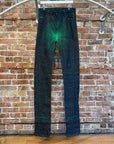 HOOD BY AIR MATRIX STACKED JEANS ‘INDIGO’