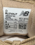 NEW BALANCE X JUNYA WATANBE 574 SNEAKERS ‘TAN/CREAM’
