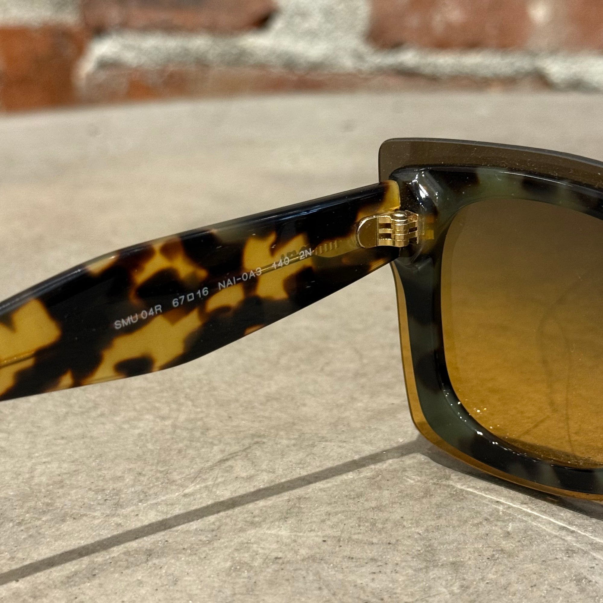 MIU MIU DOUBLE FRAME SUNGLASSES ‘TORTOISE’