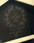 CHROME HEARTS CEMETERY CROSS SPINE PULLOVER HOODIE ‘BLACK’