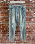 NUMBER (N)INE DARTED PAINTER DENIM ‘STONEWASH’