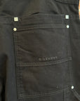 GIVENCHY SS25 CONVERTIBLE DOUBLE KNEE PANTS ‘BLACK’