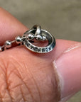 CHROME HEARTS TINY CROSS NECKLACE ‘SILVER’