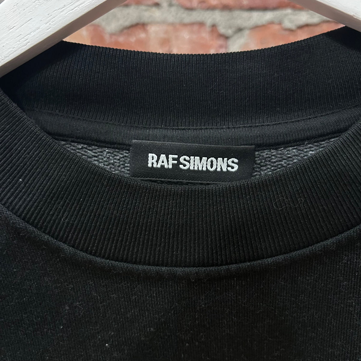 RAF SIMONS FW12 GRADIENT CREWNECK ‘BLACK/GREEN’ – Sadō Room