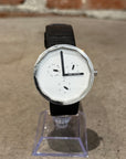 ISSEY MIYAKE TWELVE 365 WHITE DIAL WATCH ‘BLACK’
