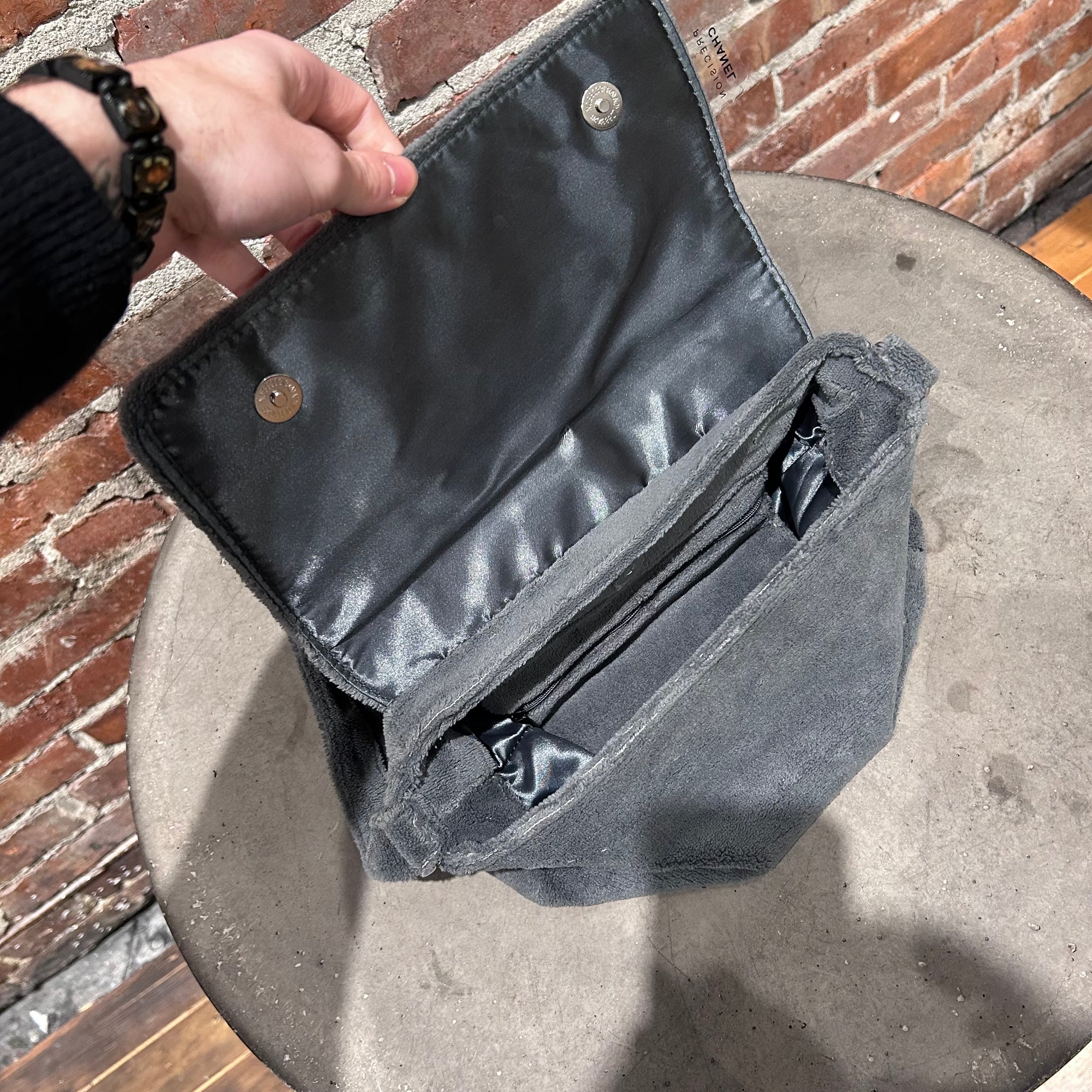 CHANEL VIP EXCLUSIVE CROSSBODY BAG ’GREY’