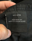 BASKETCASE STRAIGHT LEG FLARED DENIM ‘BLACK’