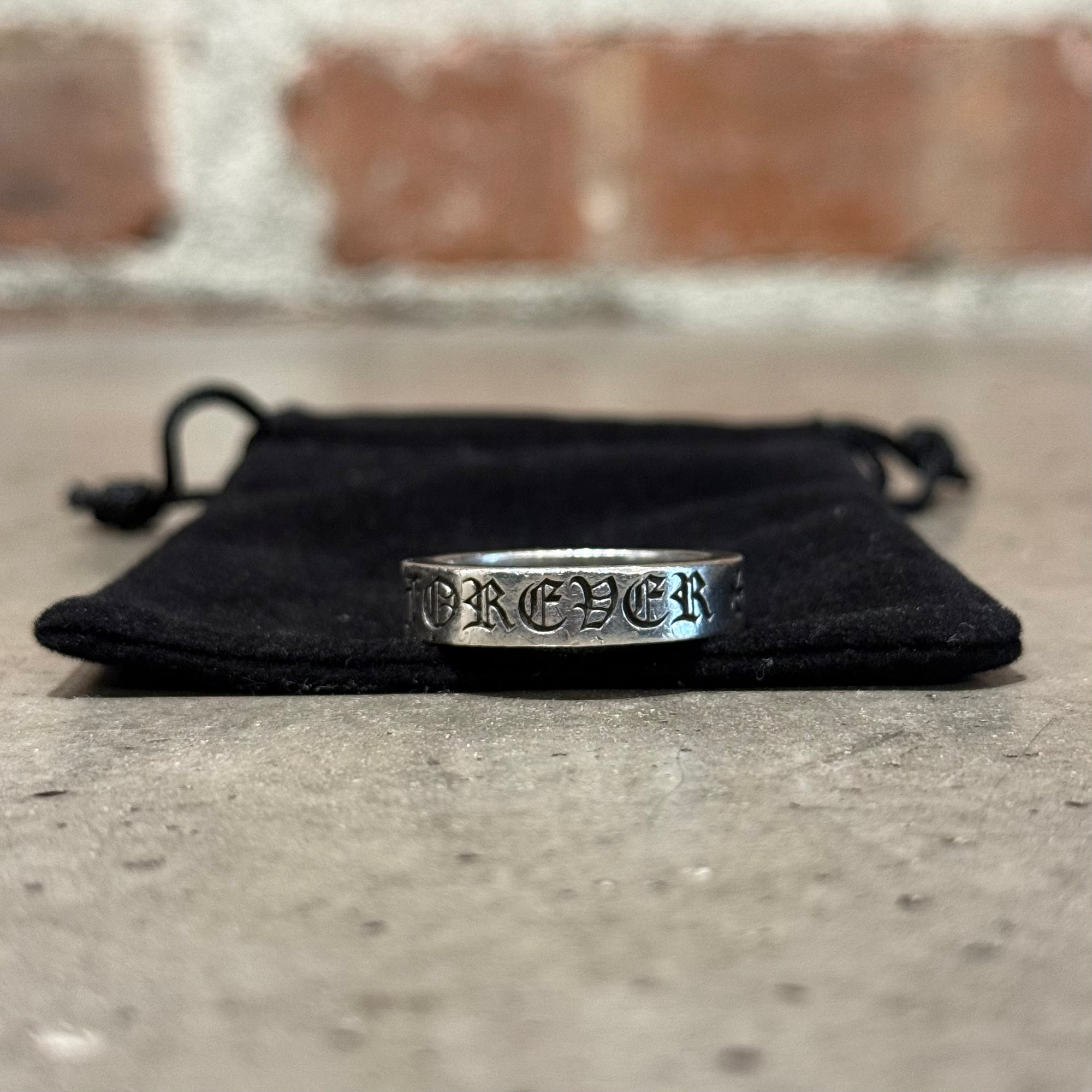 CHROME HEARTS 6MM FOREVER SPACER RING ‘SILVER’