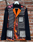 COMME DES GARCONS HOMME PLUS AD2009 PATCHWORK BLAZER ‘MULTI’