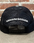 CHROME HEARTS TRIPLE CROSS TRUCKER HAT ‘BLACK’