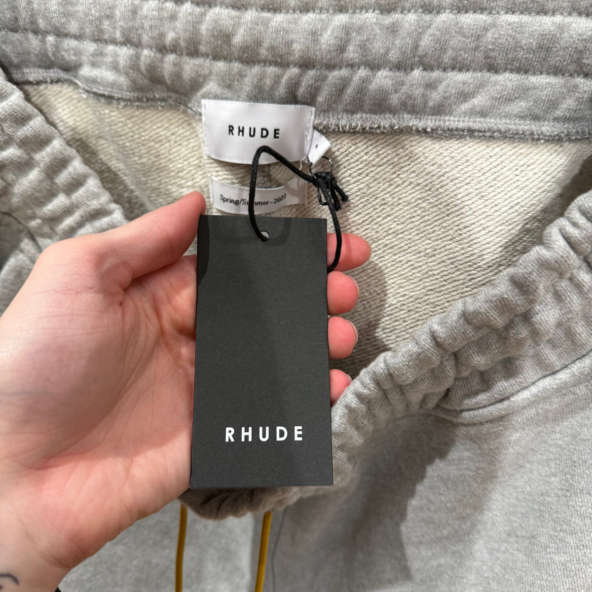 RHUDE CLASSIQUE SWEATSHORTS ‘GREY’